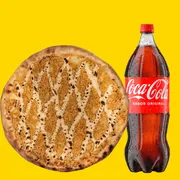 Promoção louca: Pizza Grande Frango com Catupiry + coca - Pizza Grande(8 fatias) + Coca-Cola 2l (Ingredientes: Mussarela, Frango Desfiado, Azeitona, Catupiry e orégano.)