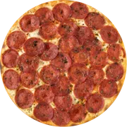 Tradicional: Calabresa - Pizza Grande (Ingredientes: Calabresa Fatiada, Molho de Tomate, Mussarela, Orégano)