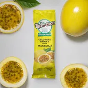 gelo: Gelo de maracuja tudo coco 200g - palito