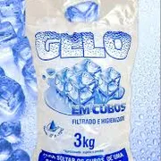 gelo: Gelo em cubos 3kg - gelo
