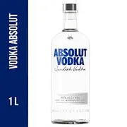Vodkas: vodkaabsolut tradicional 1L - 1 LITRO