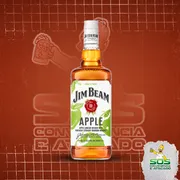Whisky: Whisky Importado Jim Beam Apple Bourbon 1L)