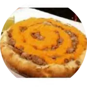 Esfihas Salgadas: Esfiha Calabresa 3 - Calabresa e cheddar