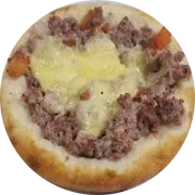 Esfihas Salgadas: Esfiha Carne 2 - Carne e mussarela