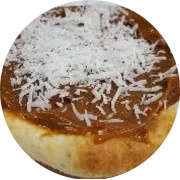 ESFIHAS DOCES: ESFIHA DOCE LEITE E COCO - DOCE DE LEITEE COCO RALADO
