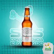 Cerveja: Budweiser Longneck Zero 330ml)
