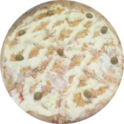 Tradicionais: Frango Catupiry 2 - Scala/Tirolez - Pizza Grande (Ingredientes: Molho de Tomate Artesanal, Frango Desfiado, Requeijão Cremoso da Marca Scala ou Tirolez, Azeitonas Sem Caroço)