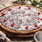 Doces: Prestígio - Pizza Grande (Ingredientes: Chocolate, Coco Ralado)