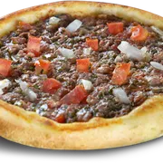 Tradicionais: Carne c/ Queijo - Esfihas (Ingredientes:  Queijo, Carne)