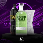Kit Vodka: Combo Absolut Pera com Baly + Gelo)