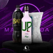 Kit Vodka: Combo Up Maça Verde c/Baly + Gelo 3kg)