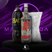 Kit Vodka: Combo Up Melancia c/Baly + Gelo 3kg)