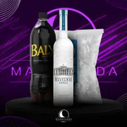 Kit Vodka: Vodka Belvedere c/Baly + Gelo 3kg)