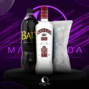 Kit Vodka: Combo Kislla com Baly + Gelo)