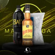 Kit Whisky: Combo White Horse Com Baly + Gelo 3kg)