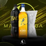 Kit Whisky: Combo Blonde 750ML com Baly + Gelo)