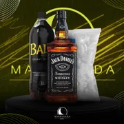 Kit Whisky: Combo Jack Daniels 07 com Baly + Gelo)