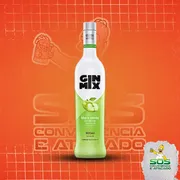 Gin: Gin Mix Maçã Verde 900ml)