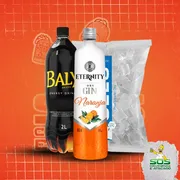 Kits de Gin 1: Gin Eternity Naranja + Baly 2l + Gelo 3kg)