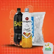 Kits de Gin 1: Gin Eternity Frutas Tropicais + Baly 2L + Gelo 3kg)