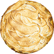 Doces: Banana Supreme - Pizza Grande (Ingredientes: Banana, Base Muçarela, Canela, Molho, Suspiro)