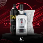 Kit Gin: Combo Gin Rocks Tradicional com Baly + Gelo)
