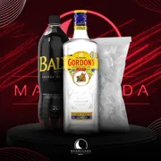 Kit Gin: Combo Gordon´s London com Baly + Gelo)
