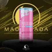 Energético: Red Bull Frutas Vermelhas/ Sem açucar 250ml)