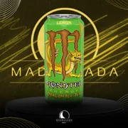 Energético: Monster Dragon Ice Tea Lemon 473ml)