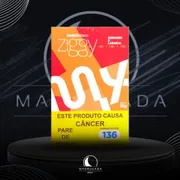 Narguile: Essencia Ziggy Morango e Laranja)