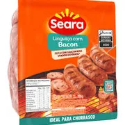 Alimentos Congelados: Linguiça com bacon 600g - seara