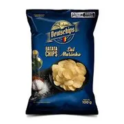 Deutschips: Batata chips sal marinho 100 g - DETSCHIPS