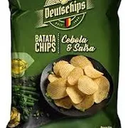 Deutschips: Batata Chips cebola e salsa 100g - 100g