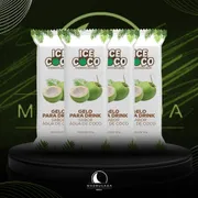 Gelo/Gelo Sabores: 4 Gelo Ice Coco Barra ( colocar sabor na descrição))