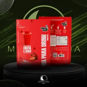 Gelo/Gelo Sabores: Mix de Fruta - Morango 200ml)
