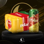 Fardo Cerveja Latão: Fardo Polar 473ml c/12 unidades)