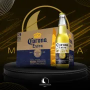 Fardo Cerveja Long Neck: Caixa Corona 330ml c/24 unidades)