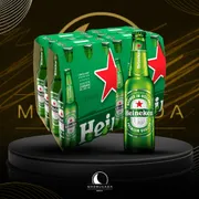 Fardo Cerveja Long Neck: Fardo Heineken 330ml c/24 unidades)