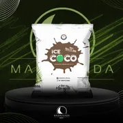 Gelo/Gelo Sabores: Gelo Ice Sabor Coco 500g)