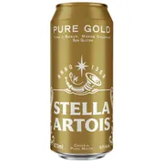 Cerveja: Stella Pure Gold 473ml)