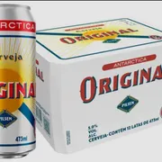 Fardo de Cerveja Latão: Fardo de Original - Contem 12 cervejas Original latão 473ml