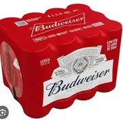 Fardo de Cerveja Latão: Fardo de Budweiser Latão - Contem 12 cervejas Budweiser latão 473ml
