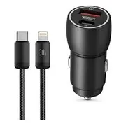 Eletrônicos: Kit Carregador Veicular Com Cabo Lightning Cj13-2 A