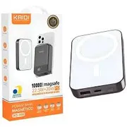 Eletrônicos: Power Bank Magnético 10000 Mah Magsafe Kaidi KD-998 (Cor Preta) - Power Bank Magnético 10000 Mah