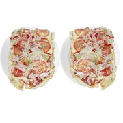 Tradicionais: Portuguesa - Pizza Grande (Ingredientes: Azeitona, Cebola, Mussarela, Pimentão, Presunto, Tomate)