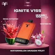 Pods (Cigarros Eletrônicos): Ignite Ultra Slim V15500 Puffs Watermelon Dragon Fruit (Melancia e Pitaya) - Sabor Melancia e Pitaya