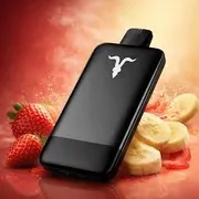 Pods (Cigarros Eletrônicos): Ignite Ultra Slim V15500 Puffs Strawberry Banana (Morango e Banana) - Sabor Morango e Banana