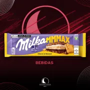 Barras de Chocolate: Milka Biscoito Grande)