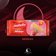Bolachas: Wafer Morango)