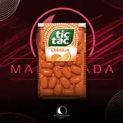 Doces/Guloseimas: Tic Tac Laranja)